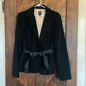 Gap Vintage Black Velvet Blazer - Size 12